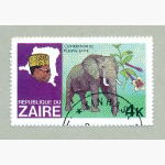 Ele. Briefmarken Zaire