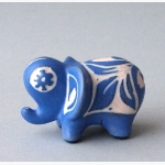 Ele. Keramik kl. blauer Elefant Chile
