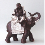 Ele. Elefant mit Buddha